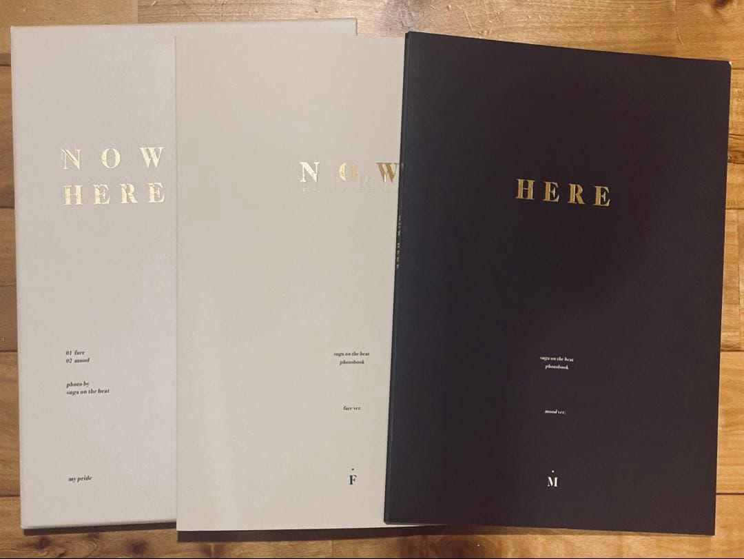 BTS SUGA ユンギ　マスター写真集3冊セット