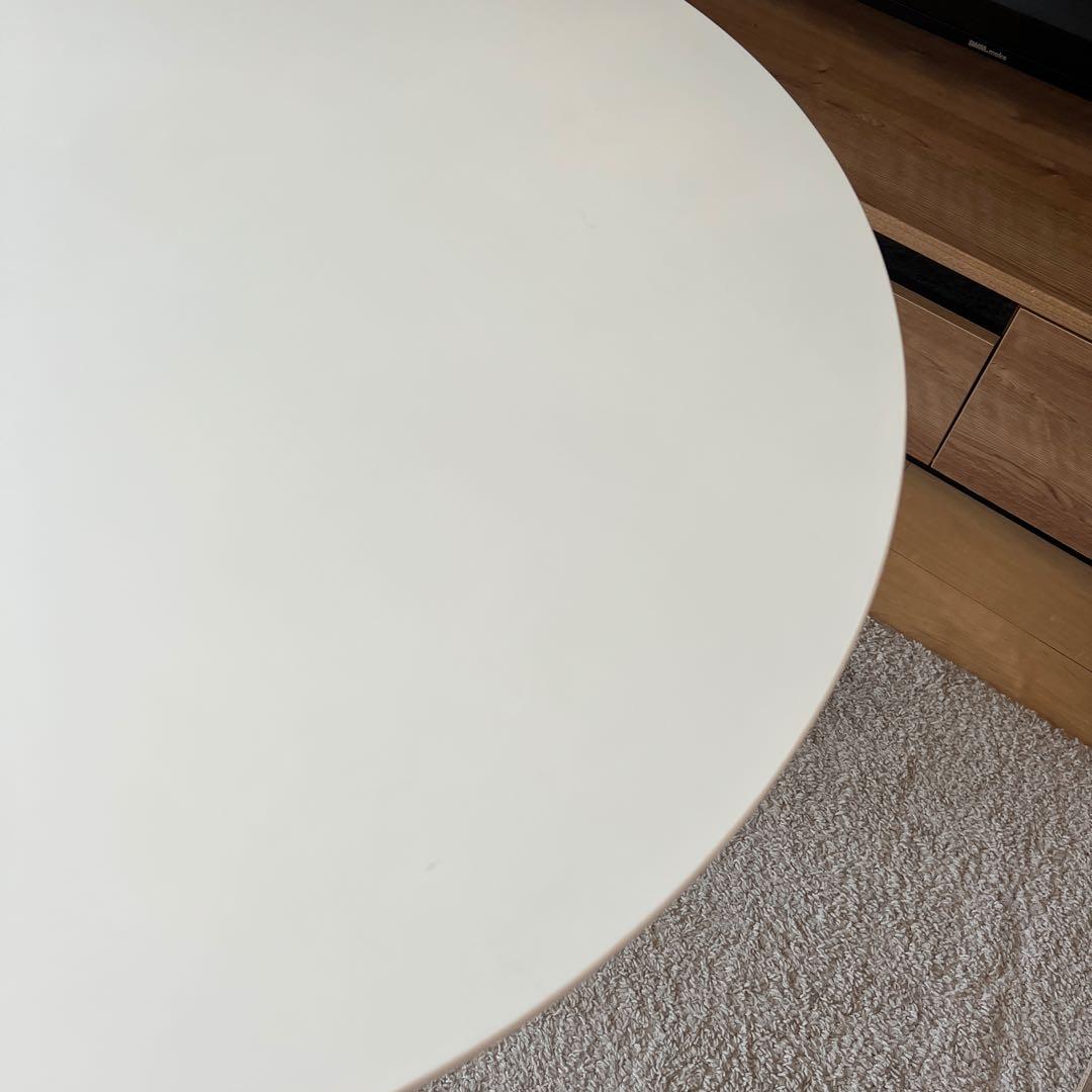 韓国 丸テーブル 円形 ダイニングテーブル