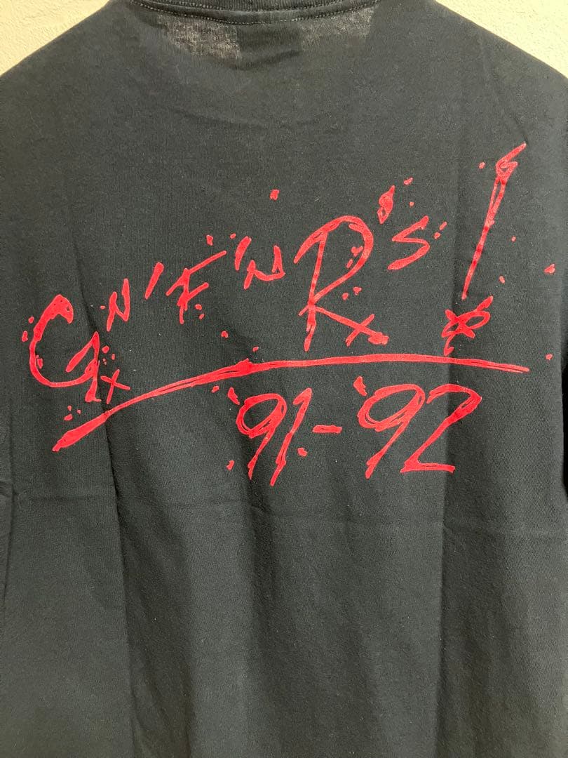 トップス 90s GUNSN'ROSESCONART RIDING WOMEN GUNS