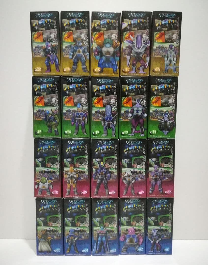 新品 ドラゴンボール FREEZAS FORCE 全20種＆フリーザ宇宙船