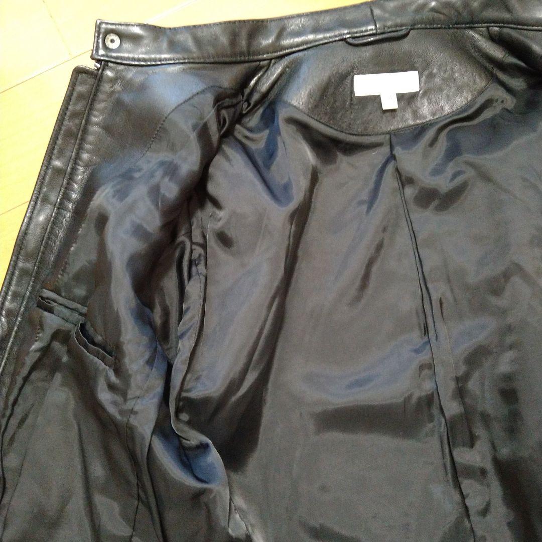 メンズ ユナイテッドアローズ 本革 レザージャケット 革ジャン ライダース