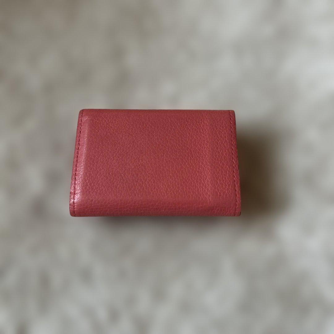 ルイ ヴィトン　ポルトフォイユ・ロックミニ　ピンク　ミニ財布