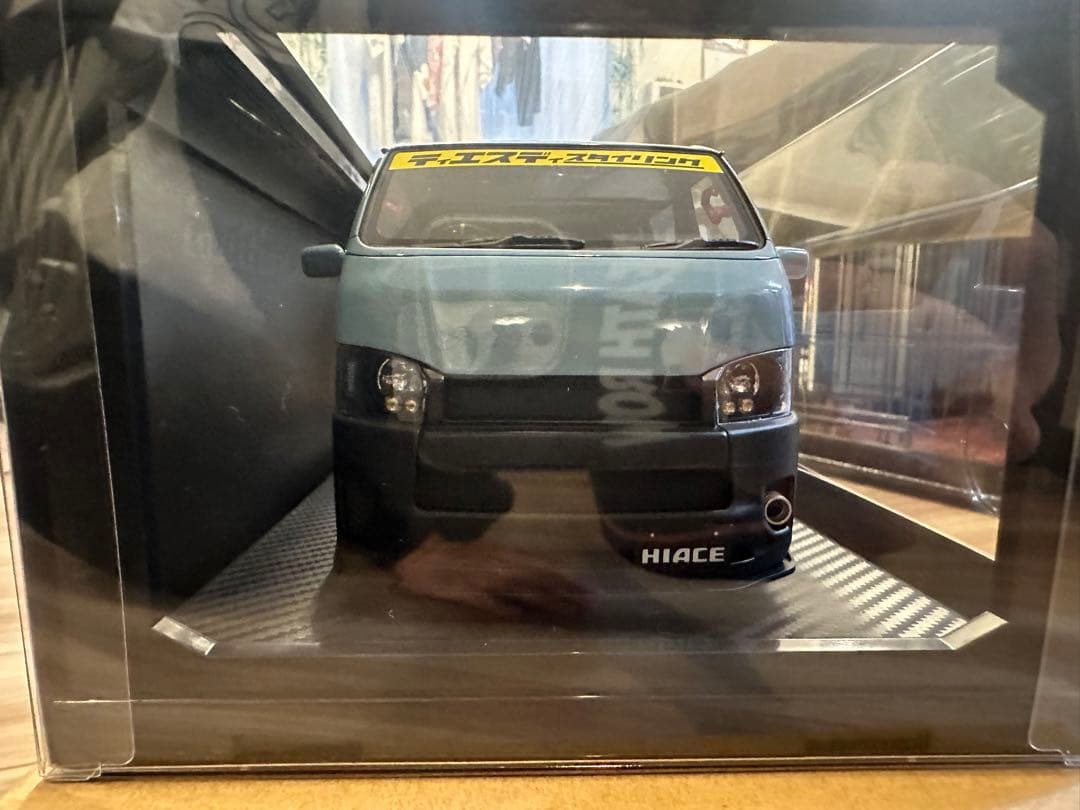 イグニッションモデル 1/18 T S D WORKS HIACE 　ハイエース