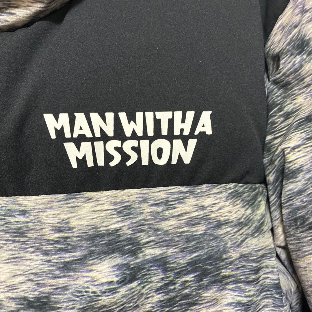 美品 マンウィズ プレミアム お毛並み ダウンジャケット