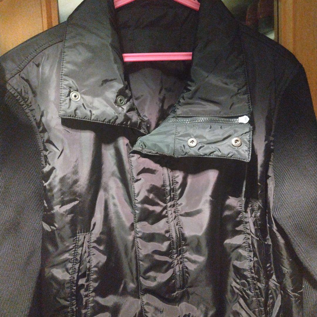 断*君様 プラダ 2WAY 中綿 ニット切替 ナイロン ジャケット A8107