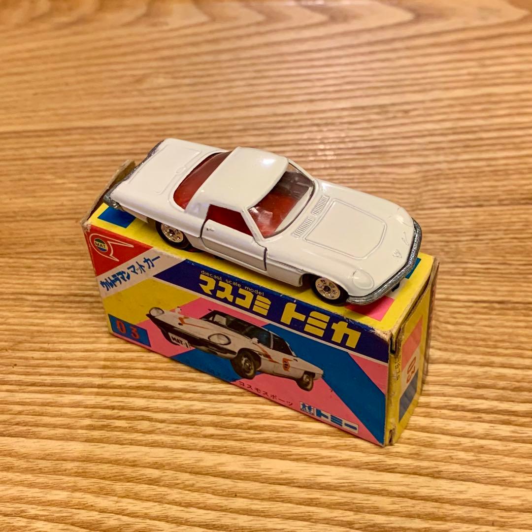トミカ コスモスポーツ マットカー マスコミ ちょっと待ってね ♪