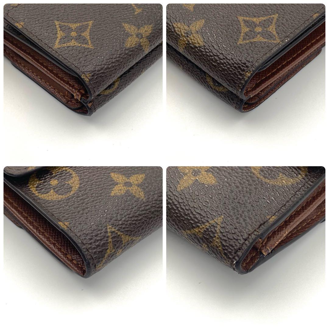 【極美品】ルイヴィトン モノグラム ポルトモネビエ カルトクレディ 三つ折り財布