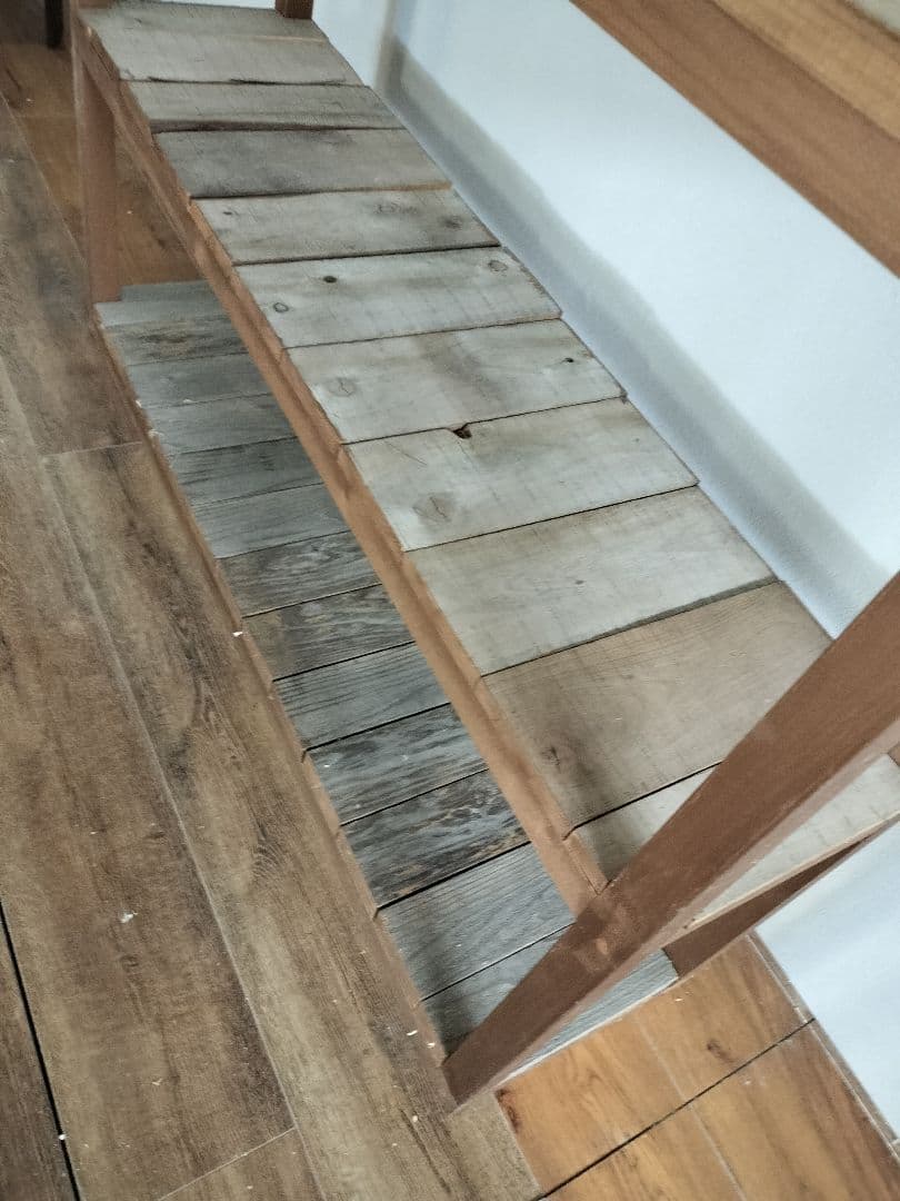 アンティーク　古木　オープンラック　店舗　棚　ラック