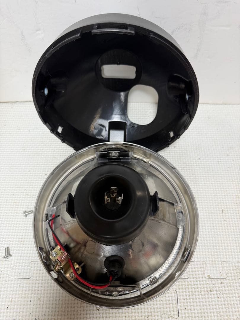 当時物FET180π凹みレンズ付きヘッドライト/検索CIBIEシビエ マーシャル