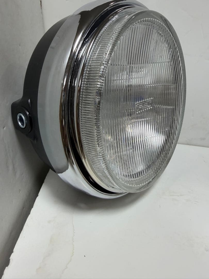 当時物FET180π凹みレンズ付きヘッドライト/検索CIBIEシビエ マーシャル