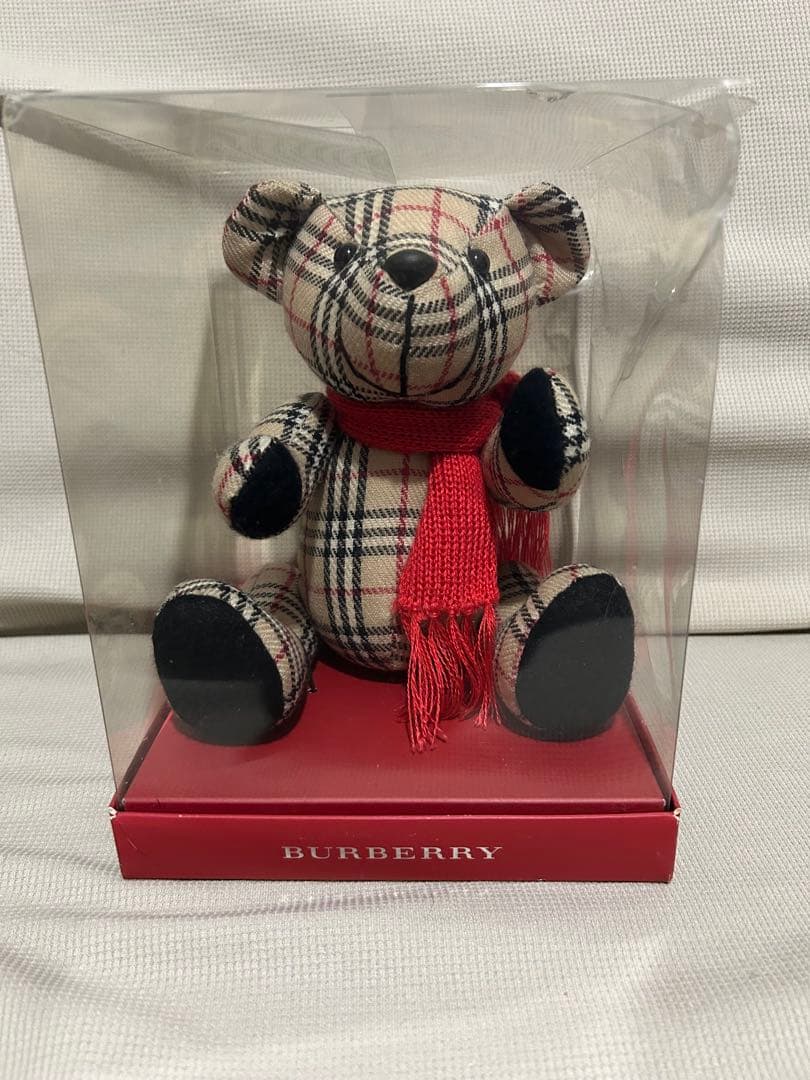 BURBERRY チェック柄テディベア