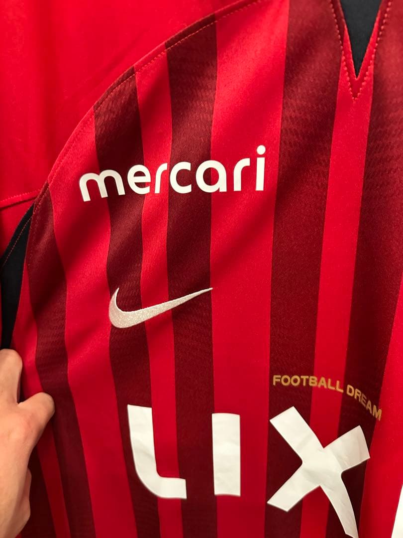 鹿島アントラーズ　 2023シーズンNIKEホームユニフォーム　鈴木優磨