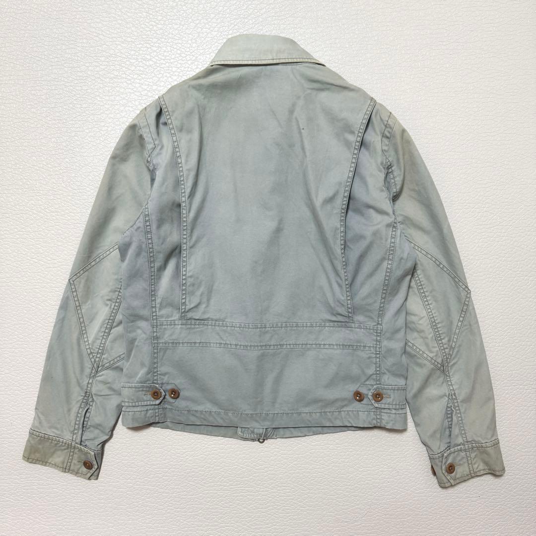 希少 90s ラルフローレン スイングトップ 裏地チェック ライトブルー デニム