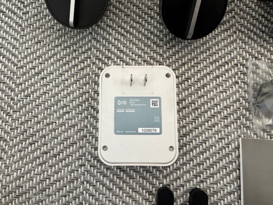 Qrio lock 2台＋hub