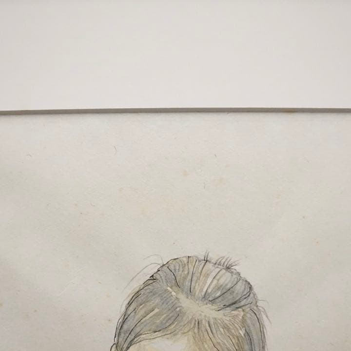 藤森久一 ル・サロン展会員 肉筆画 額装 美術 芸術 1点物 古美術品 原画