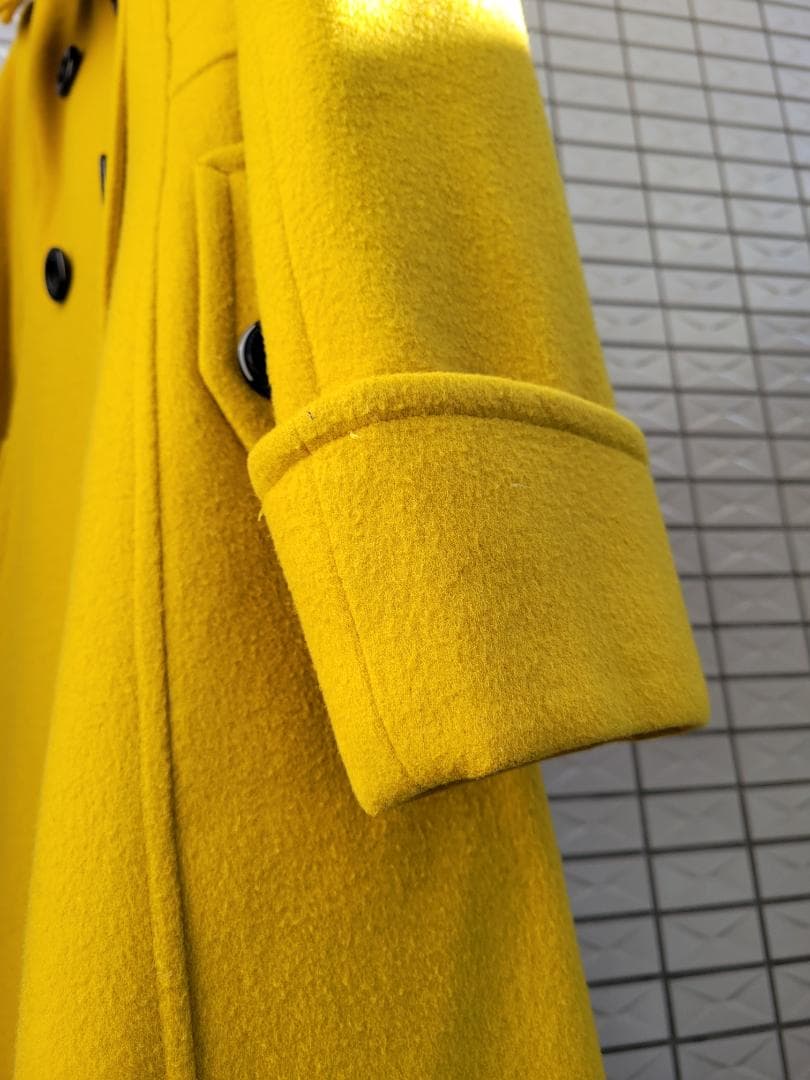 BLUE LABEL CRESTBRIDGE ウールコートイエロー38