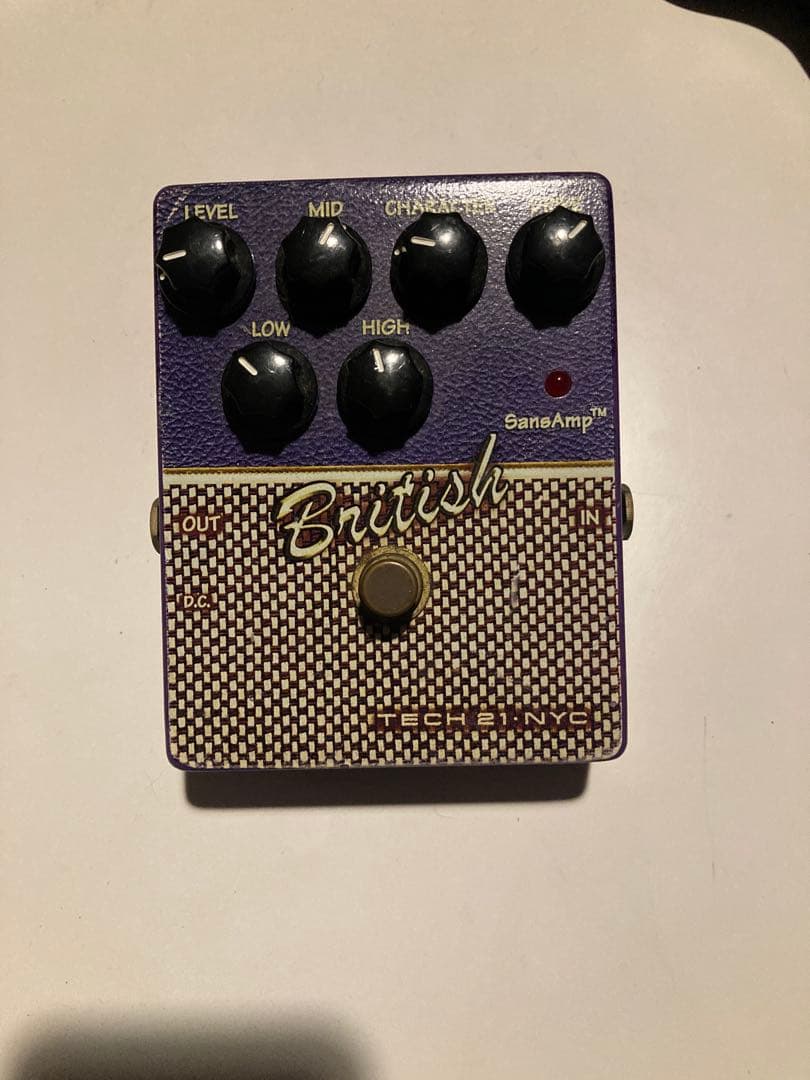 TECH 21 British オーバードライブ/ アンプシミュレータ