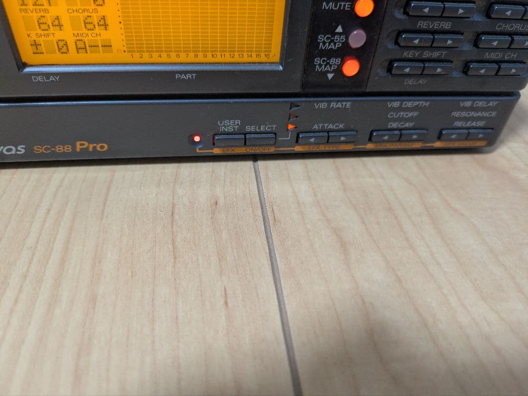 ローランド　SOUND Canvas　SC-88 Pro　音源モジュール