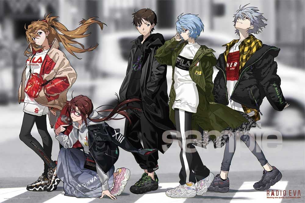 未開封 エヴァンゲリオン Ver.RADIO EVA フィギュア 5個セット