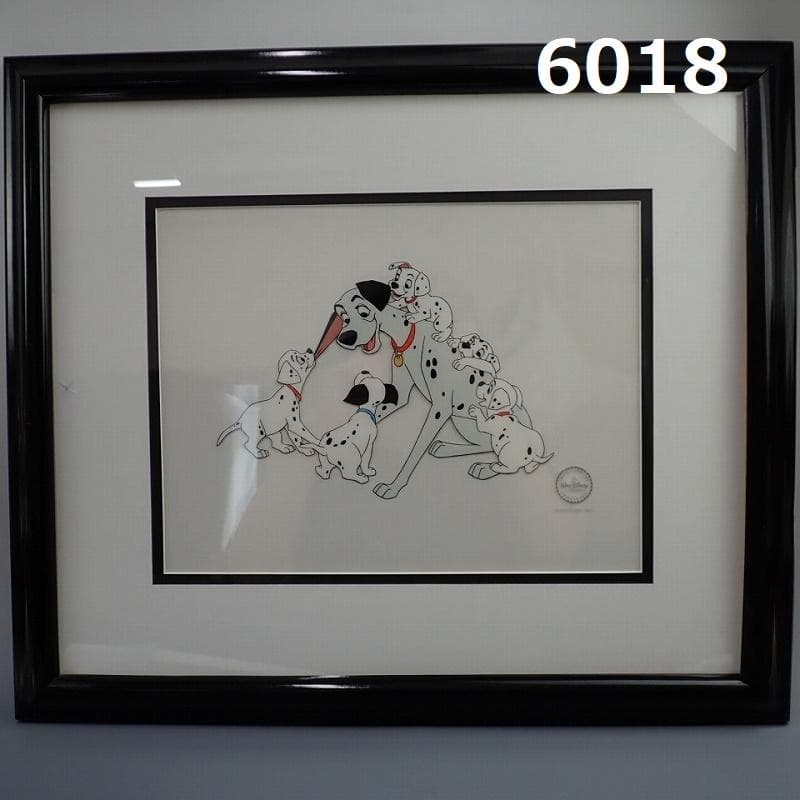 RU-6018　ディズニーセル画　101匹　わんちゃん