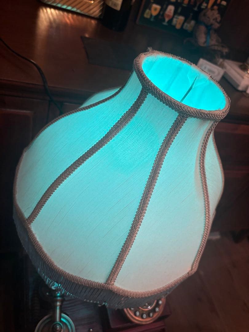 美品 テレフォン 電話機 ランプ アンティークランプ