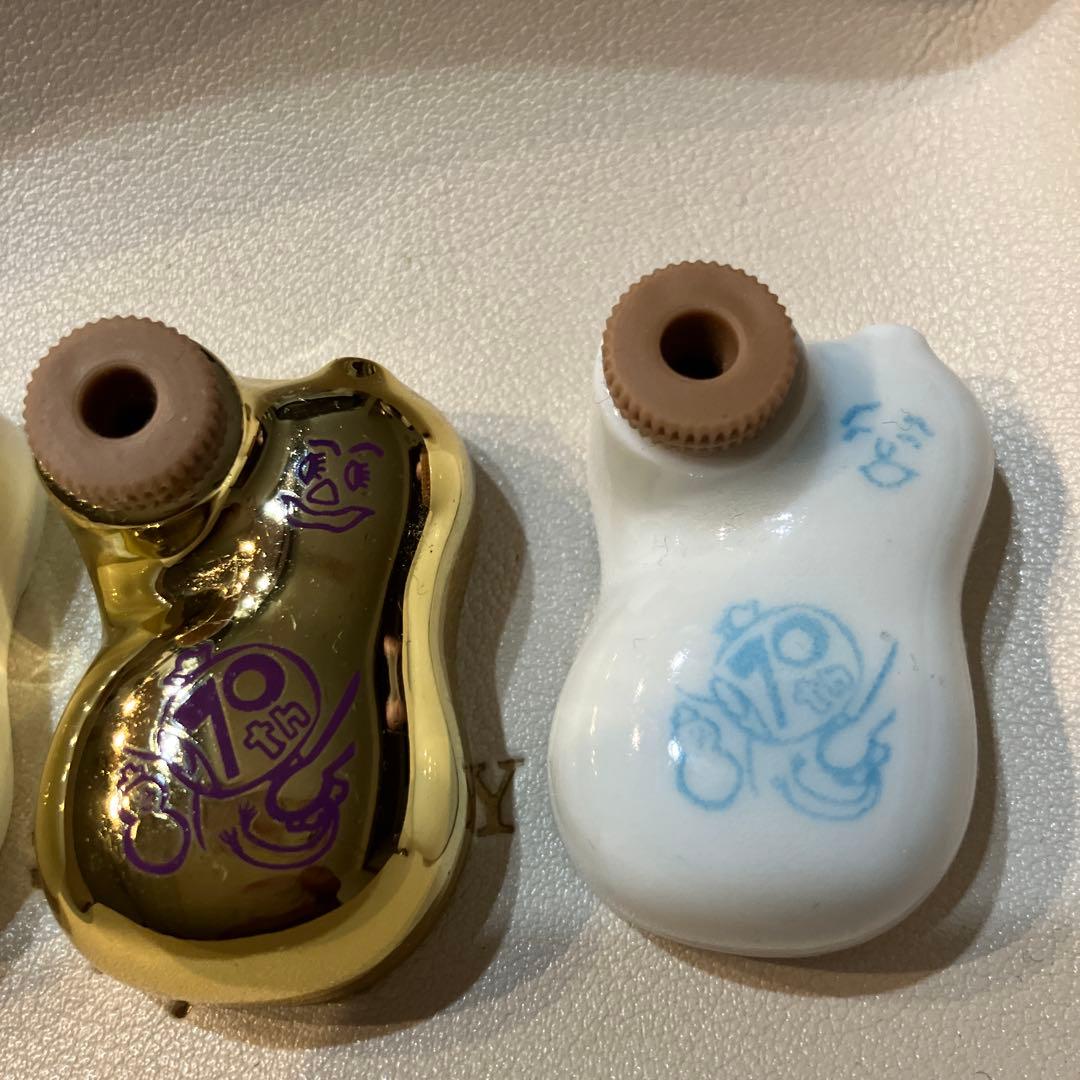 金のひょうちゃん　シウマイ70周年記念、白のひょうちゃん２個付き