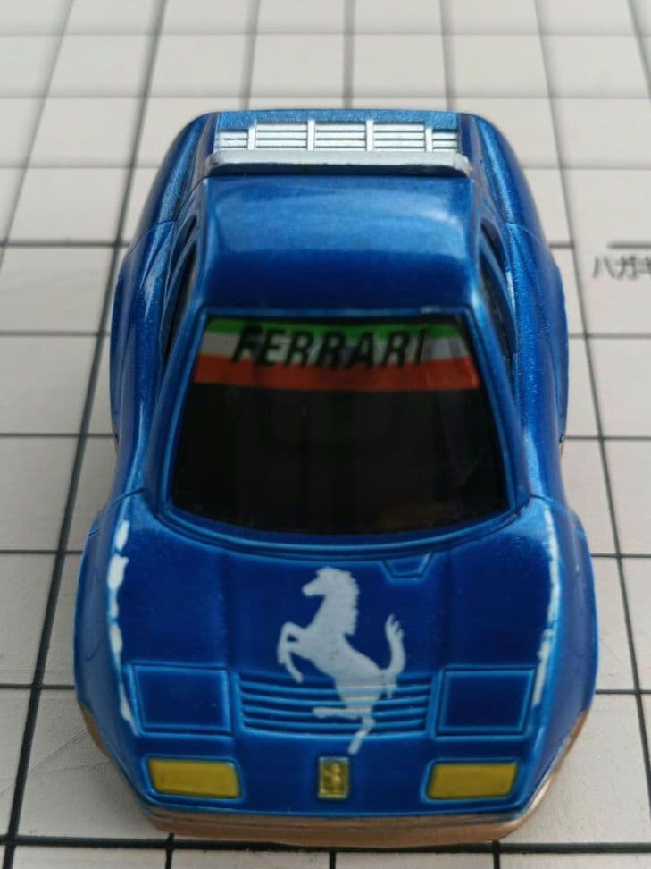 チョロQ　Ferrari　　 ミニカー 青