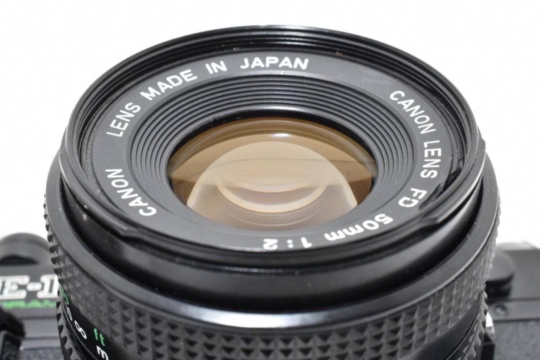 【良品】CANON AE-1 PROGRAM + 50mm F2 #76