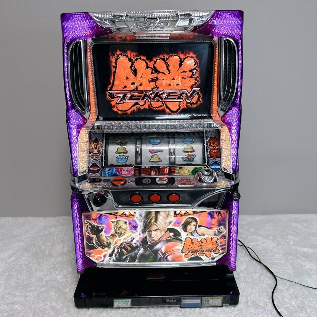 パチスロ実機 パチスロ 実機 鉄拳2nd 不要 送料込み ドアキー付属