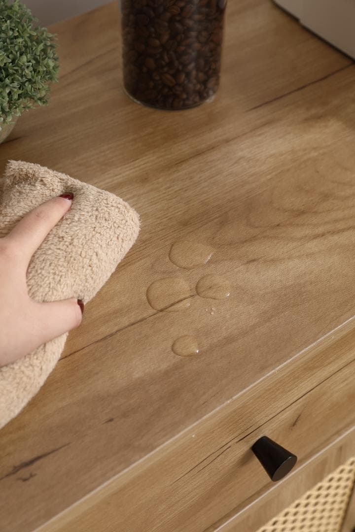 春分セール！大容量キャビネット サイドボード リビング収納オシャレNATURAL