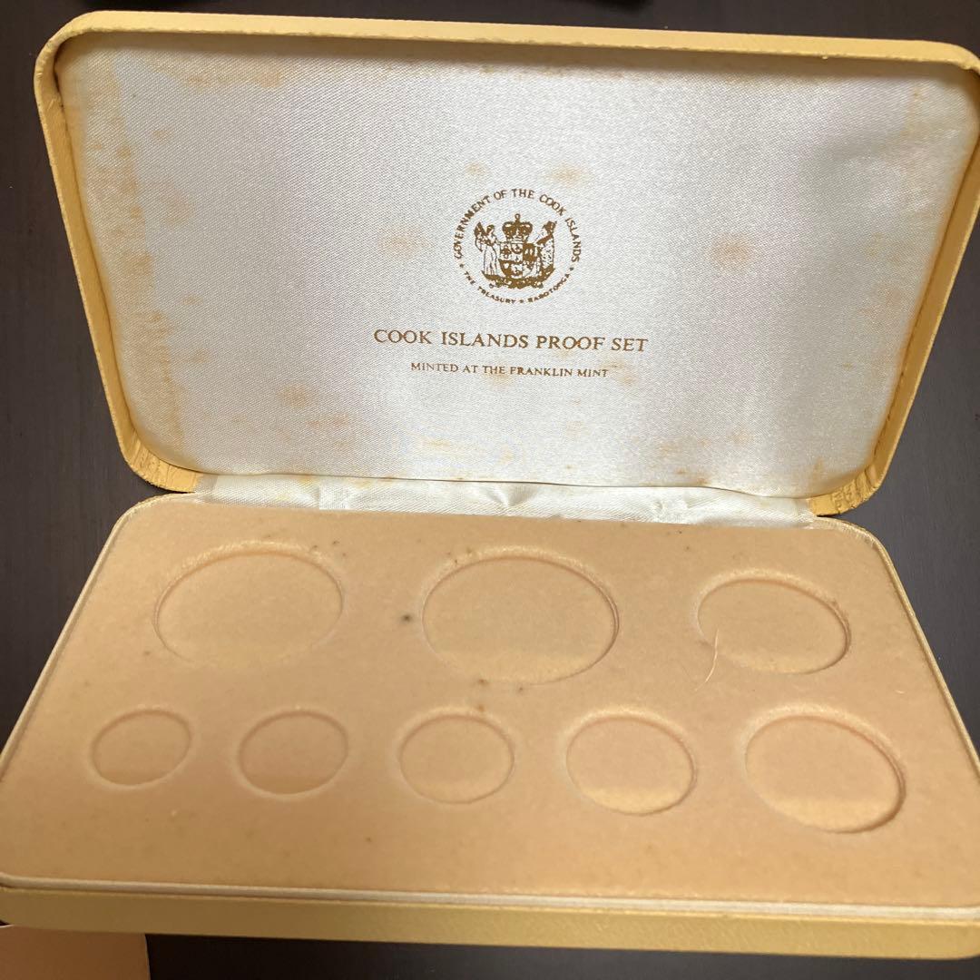 値下げ　クック諸島 プルーフセット 1978年 フランクリンミント