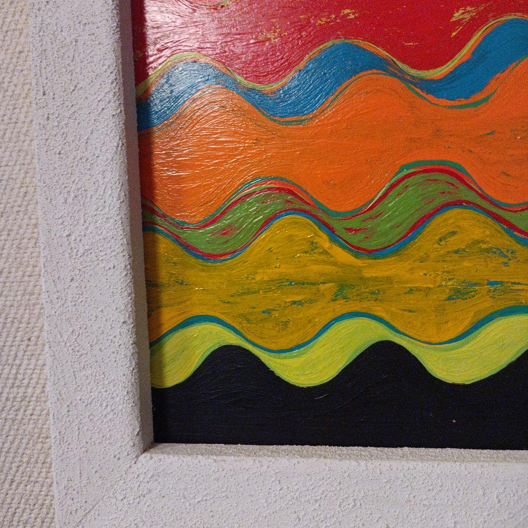 キャンディウエーブ　（抽象画）