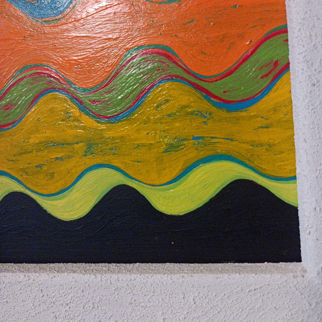 キャンディウエーブ　（抽象画）