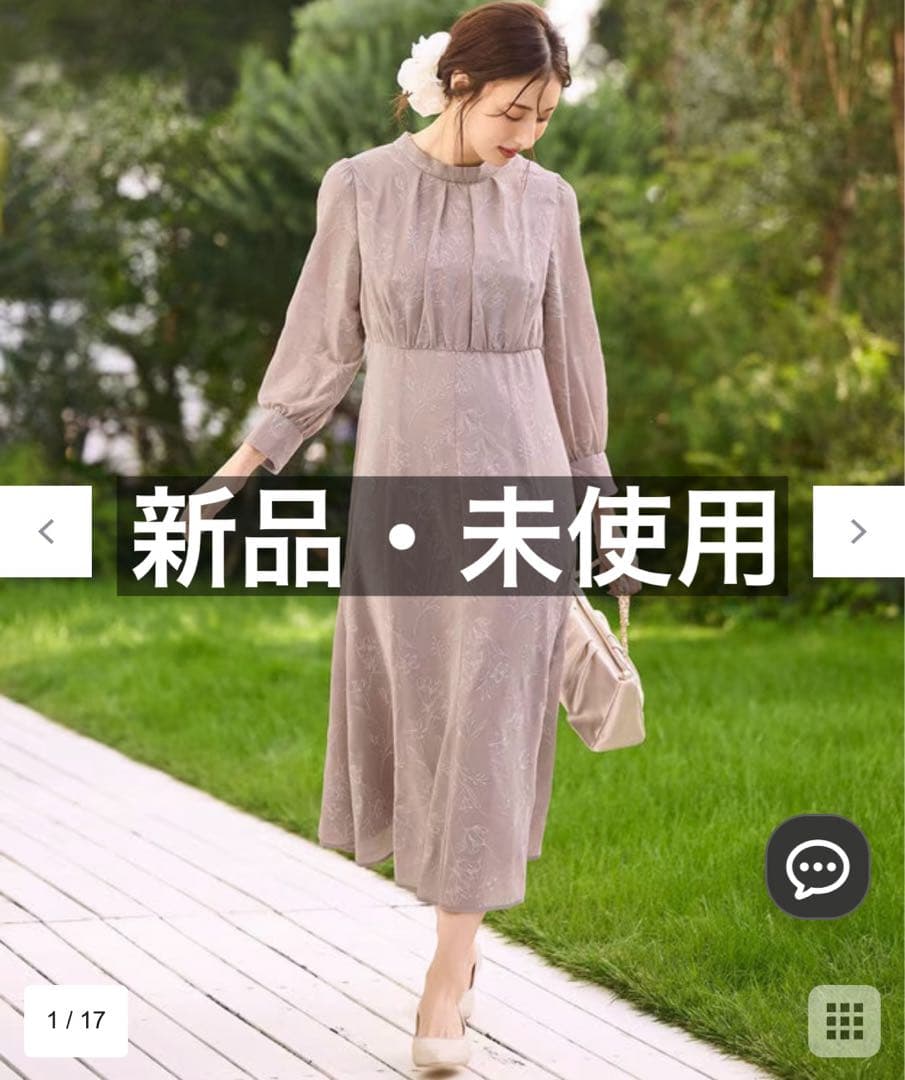 新品未使用＊ANY SIS 【Lily Calin】エンブロイダリードレス