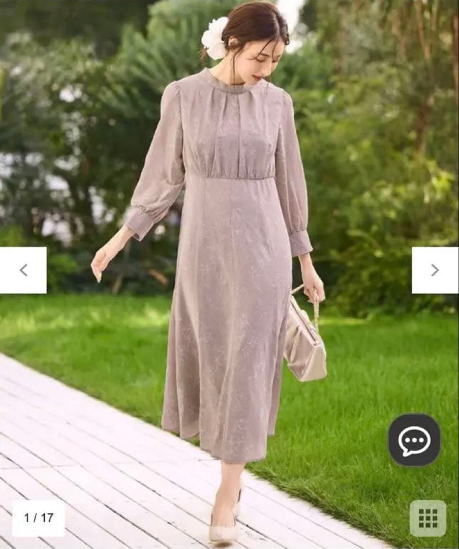 新品未使用＊ANY SIS 【Lily Calin】エンブロイダリードレス