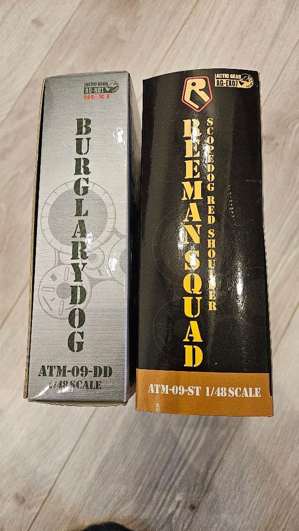 【未開封新品】アクティックギア　バーグラリードッグ、リーマンスカッド2箱セット