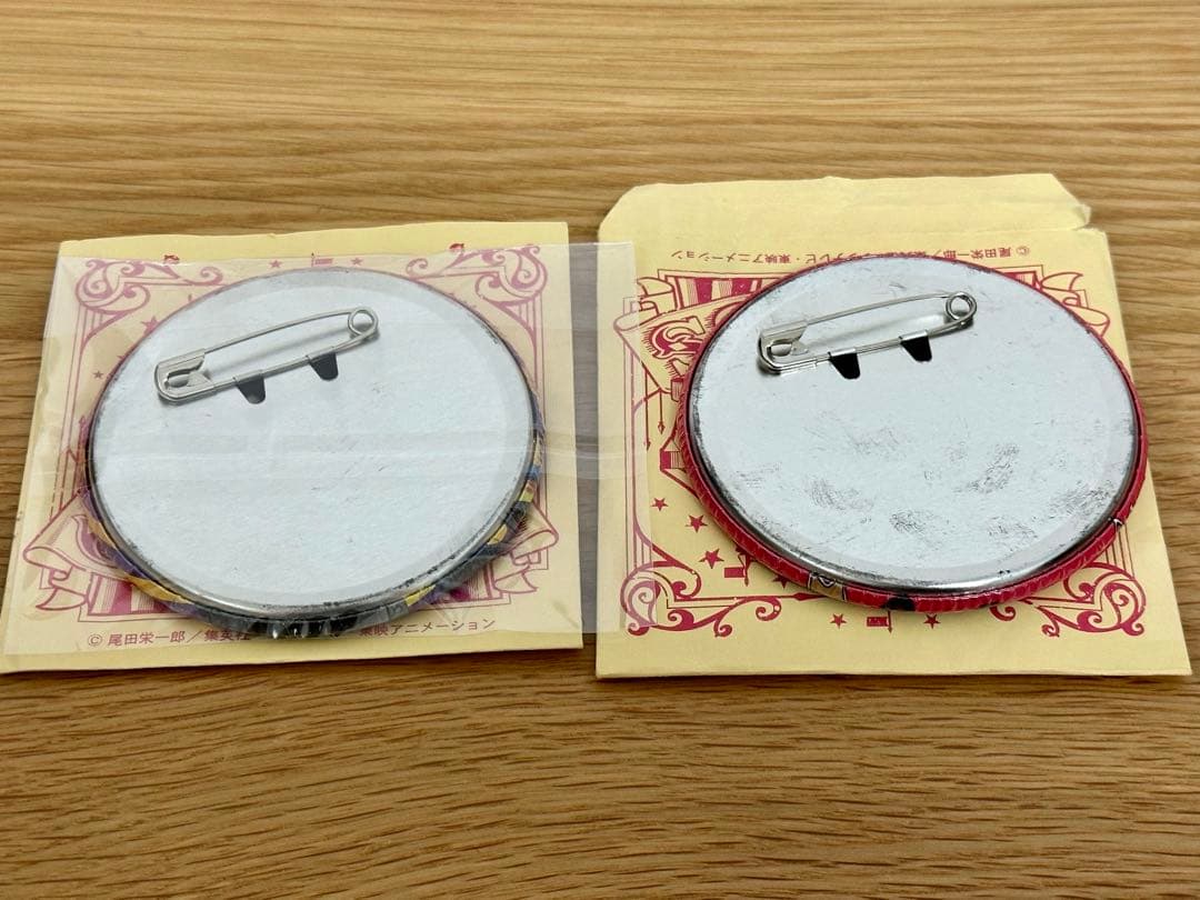 ONE PIECE 輩缶バッジ CIRCUS ペンギン シャチ ペポ