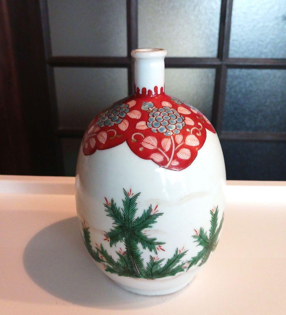 九谷焼　徳利　江戸