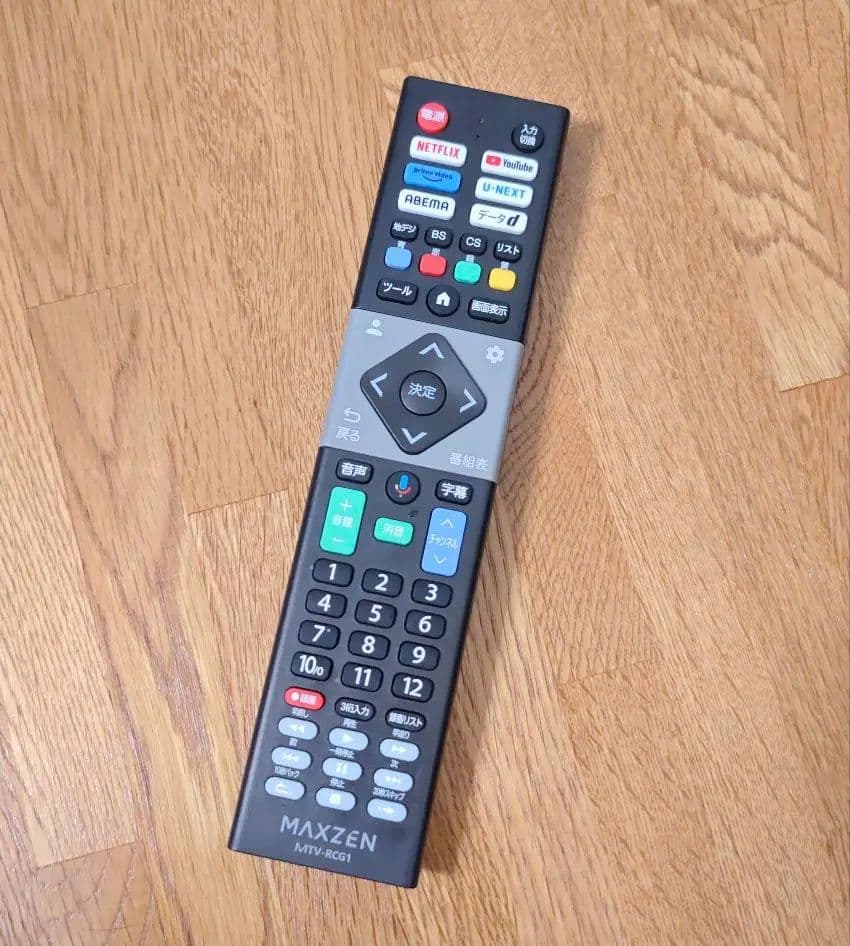 MAXZEN40型スマートテレビ Android搭載/地上波BSCS 2025年