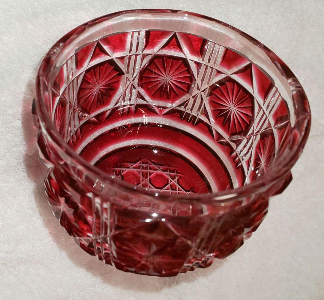 薩摩切子 薩摩ガラス 猪口 ぐい呑