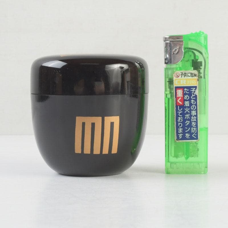 茶道具　北村葵春作　香ノ図蒔絵　中棗　共箱　V　9469