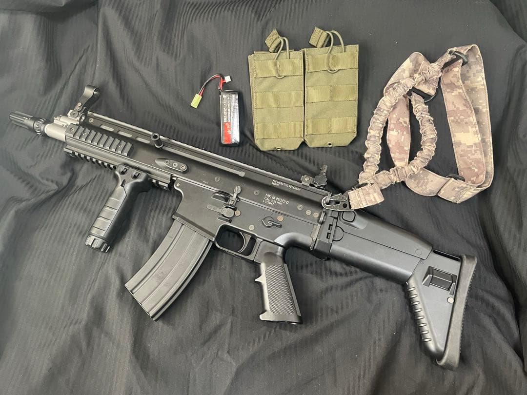 東京マルイ　次世代電動ガン　スカーL CQC ブラック　SCAR-L