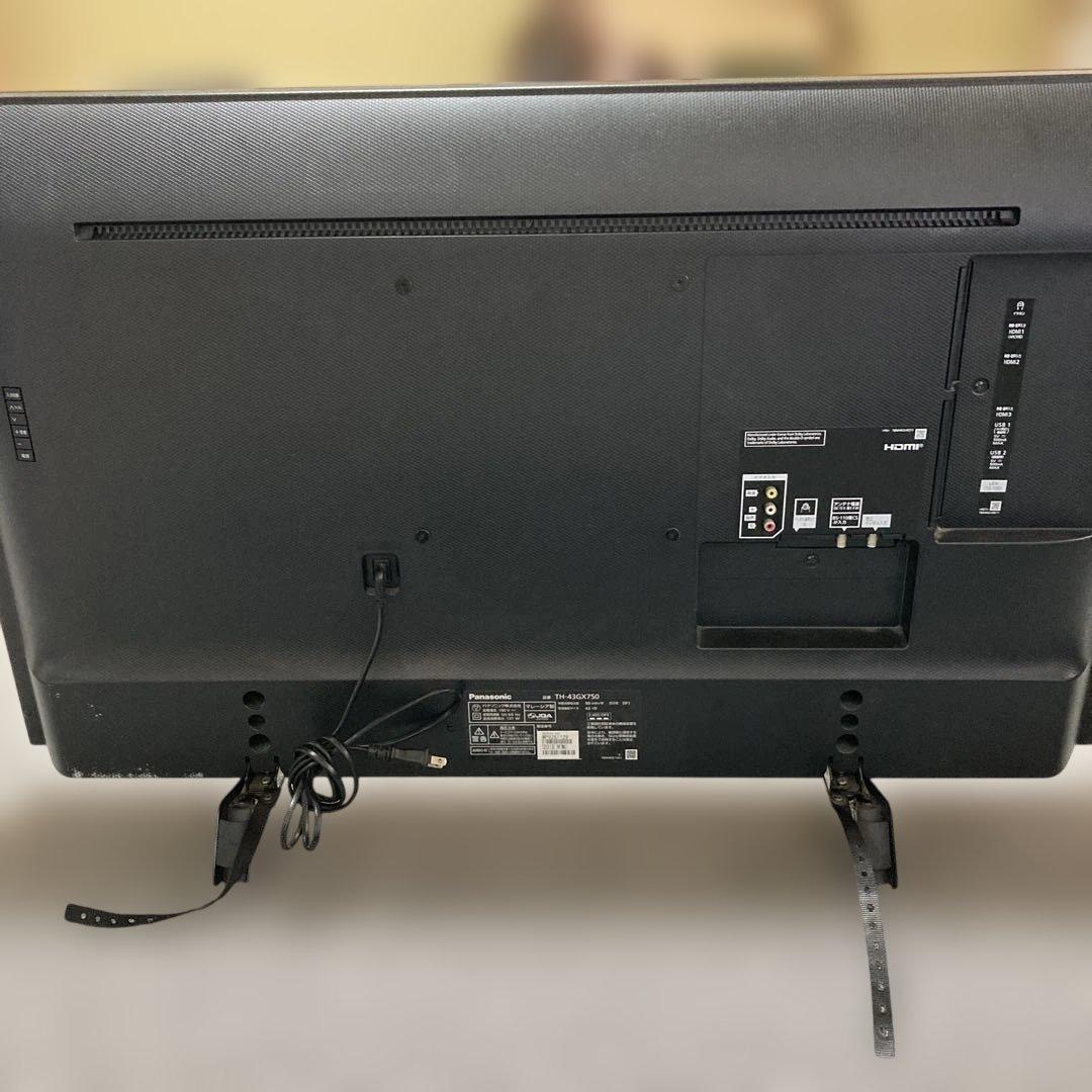 パナソニック 43V型 4Kチューナー内蔵 液晶テレビ TH-43GX750