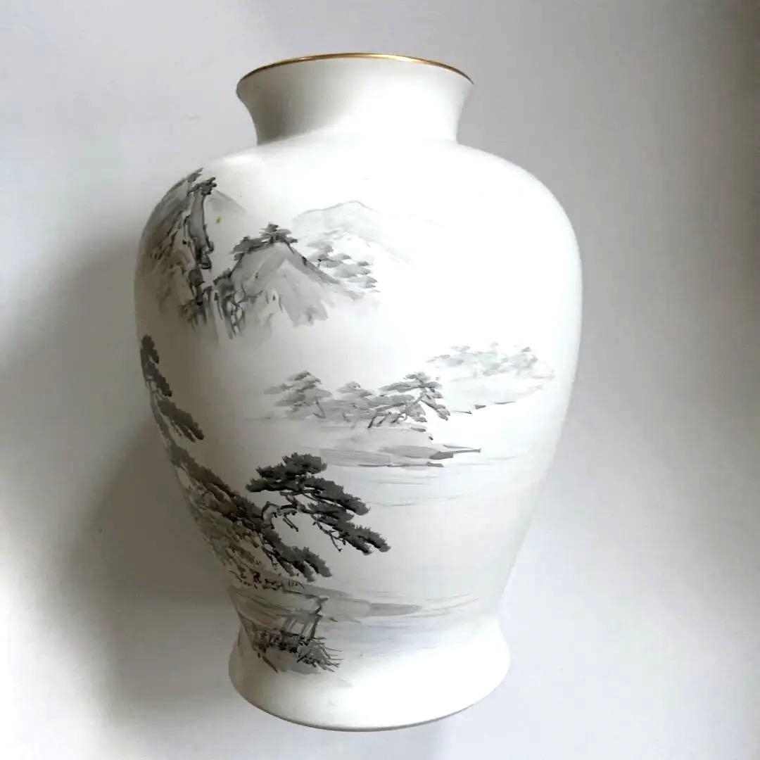 蔵出し！昭和レトロ・アンティーク【宮内庁御用達・深川製磁・美術有田焼花瓶　】