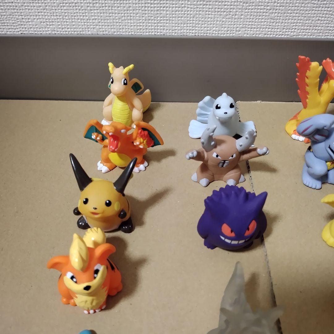 初代ポケモンキッズ　指人形　フィギュア　ソフビ　1996 1997 1998年製
