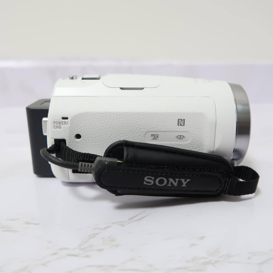 美品 Sony HDR-CX680 ハンディカム ビデオカメラ ホワイト
