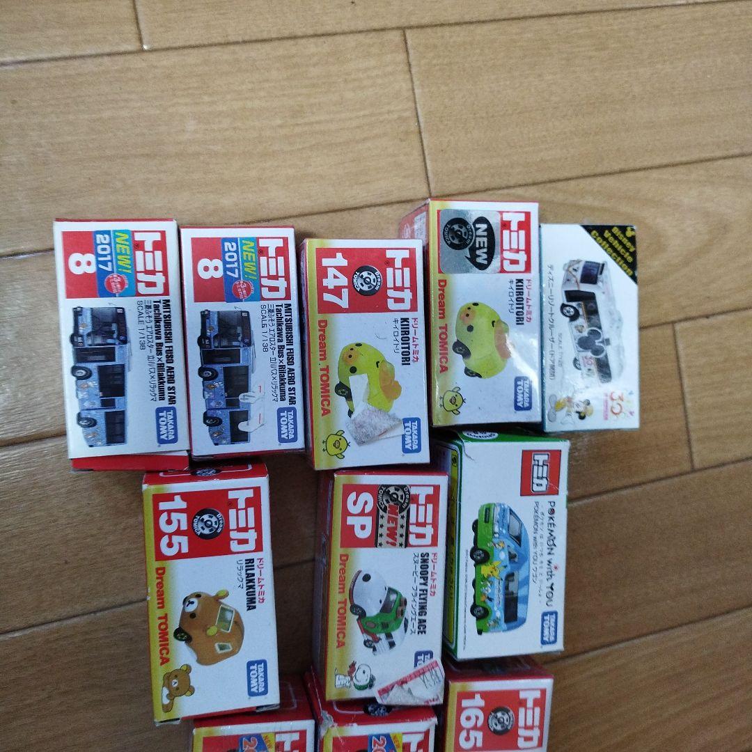 トミカ　リラックマ　キイロイトリ　スヌーピー　コリラックマ　ディズニー