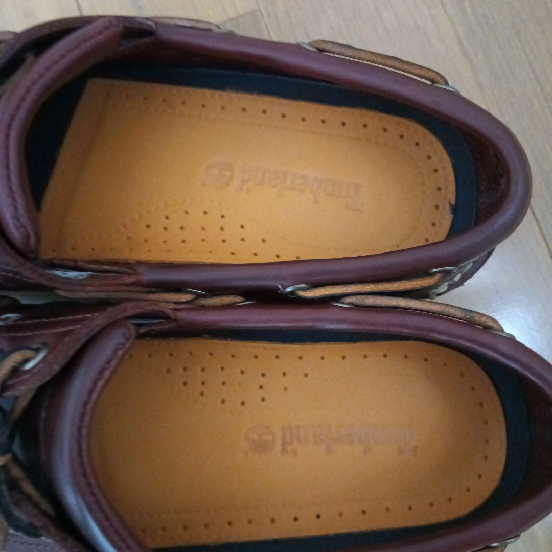 Timberland ブラウン デッキシューズ