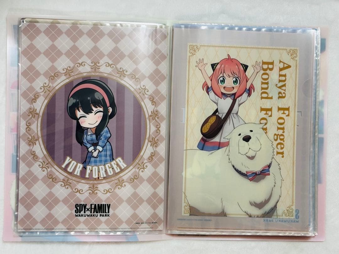 SPY×FAMILY クリアファイルホルダー A4クリアファイル多数　おまけ付き