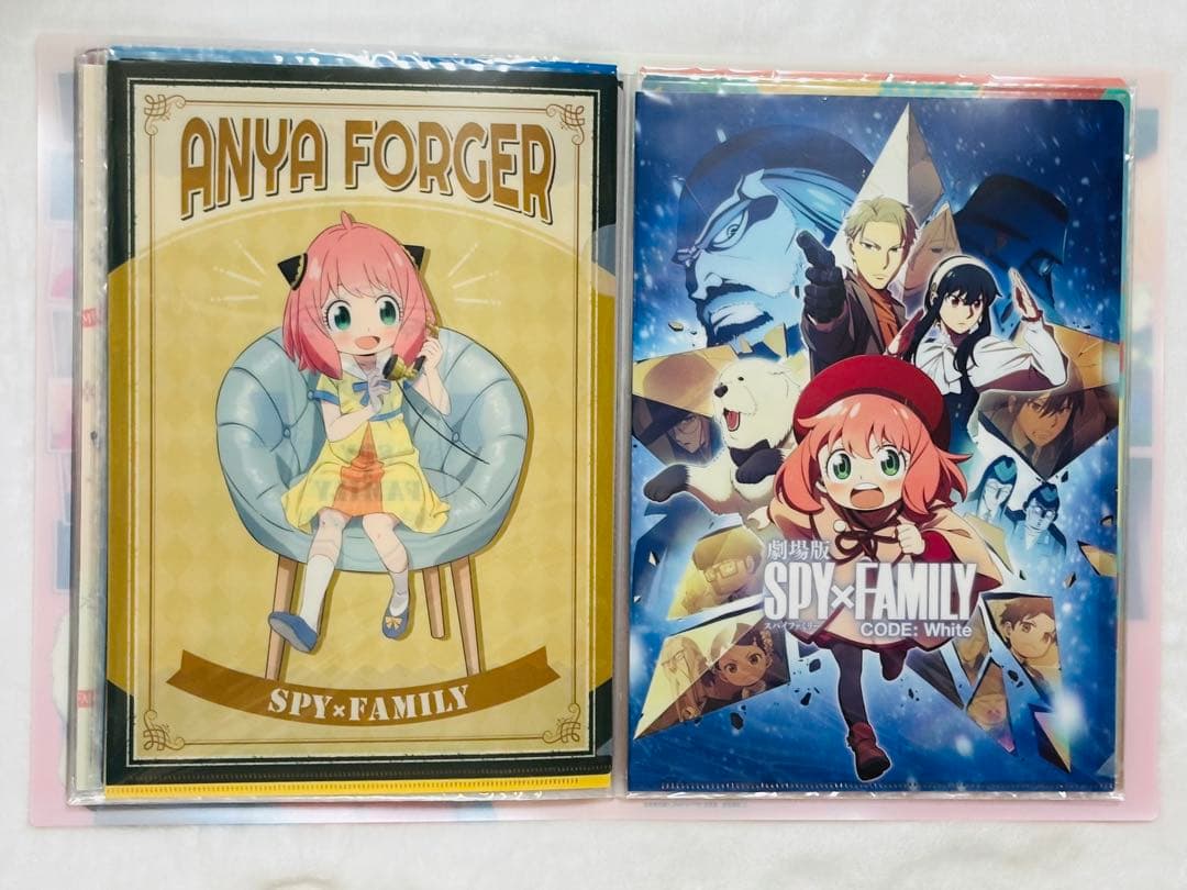 SPY×FAMILY クリアファイルホルダー A4クリアファイル多数　おまけ付き